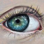 pastel eyeball